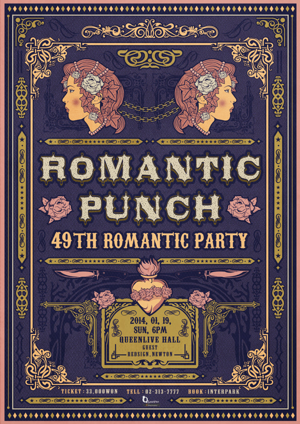 romantic puch ROck Poster posterdesign atmosphere