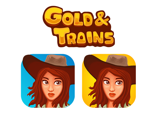 gold and trains locomotion game train wild west desert women