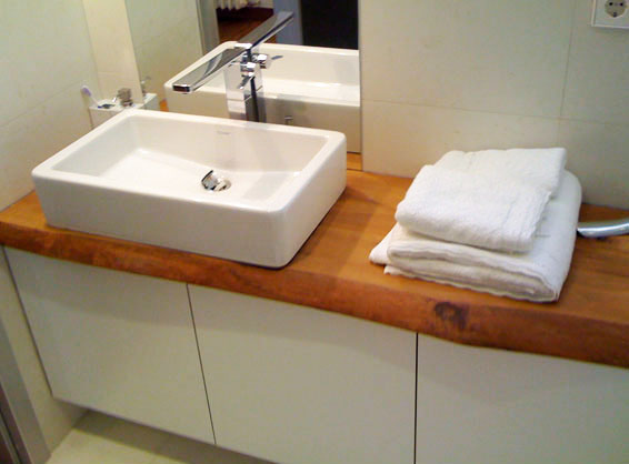 wood furniture bathroom design