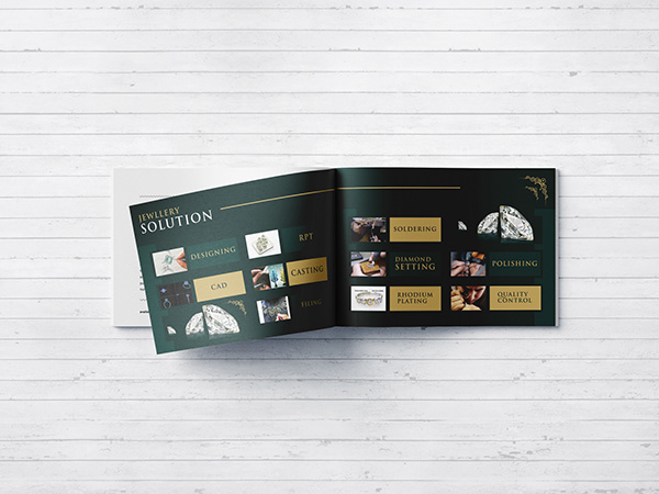 Landscape Company Profile Brochure Design