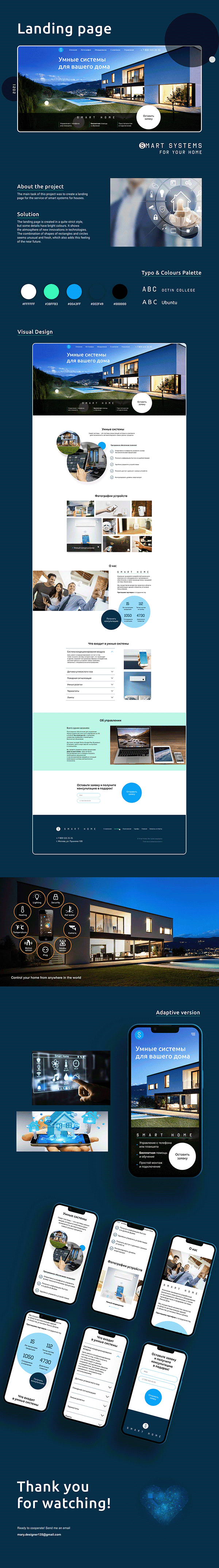 Landing page (Smart Home), smart systems