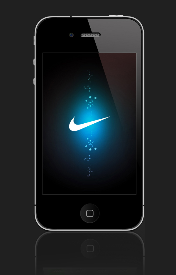 Nike iPhone Design Nike ui design mobil ArtDirection app GUI iPad graphic design