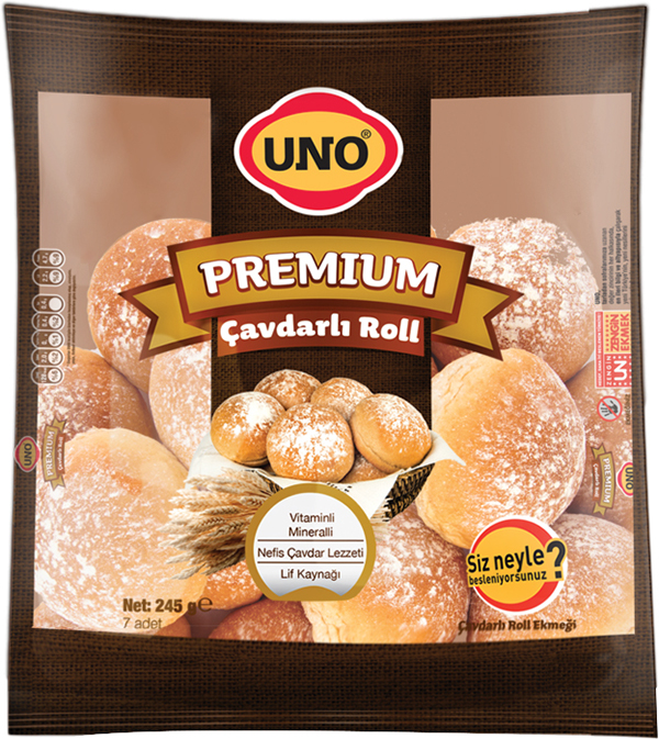 UNO Premium Çok Tahıllı Roll Package & illustration