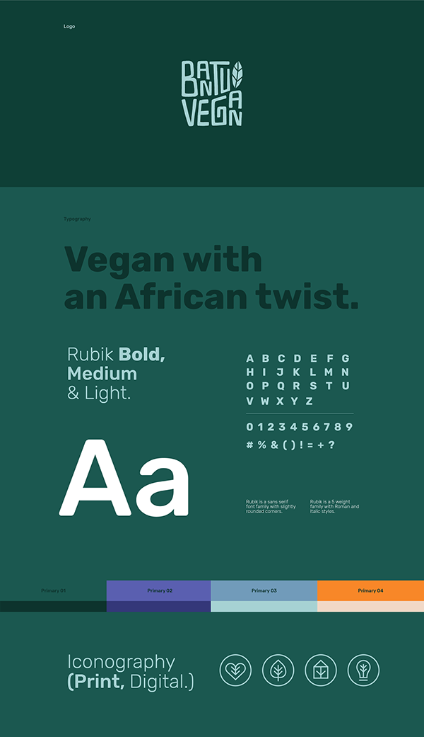 Bantu Vegan Branding & Packaging