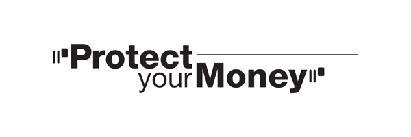 Protect money finance logo checking checks OCR helvetica public campaign Government