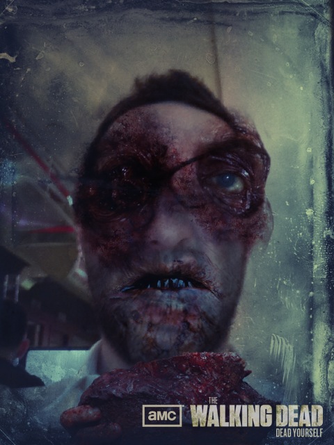 zombie walking dead AMC zombies monster Scary horror Behance iphone dead yourself ios