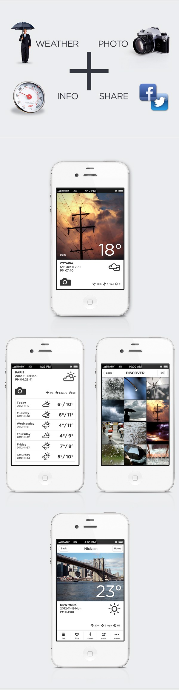 weather  app appstore googleplay photo  share takeweather