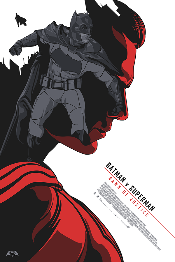 batman superman alternative movie poster