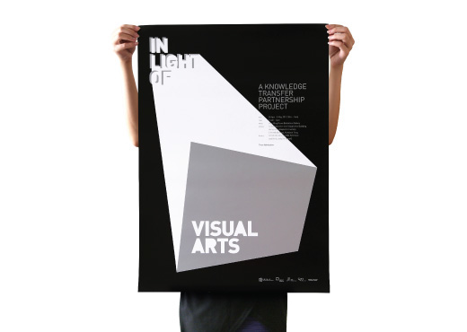 logo Exhibition  visual identity black and white design poster identity