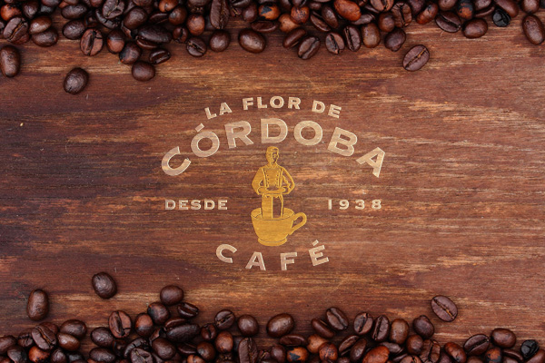 cafe Coffee logo mexico identidad flor identity