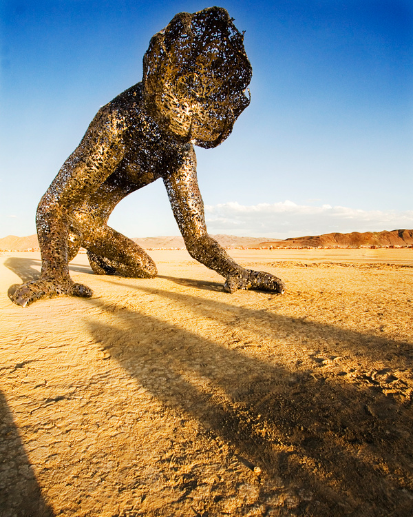 Burning Man HDR desert playa Black Rock City BM BRC