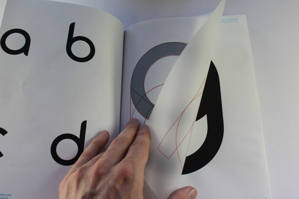 font type creation publishing   book craft Hand-Bound french fold binding print design module modular Technology
