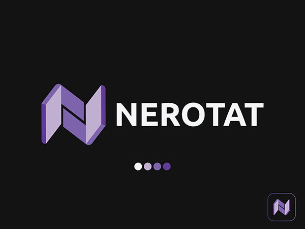 NEROTAT SOFTWARE AGENCY, Modern N Logo