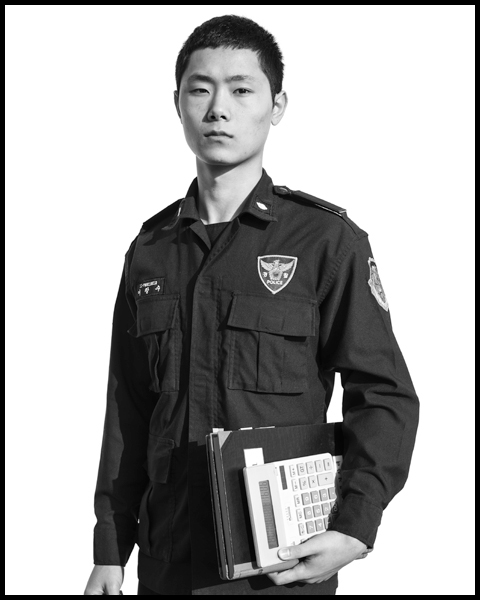 Korea  police portraits soldiers korean Military black and white  portratiture  portrait rok South Korea 전의경 soldier portrait military photography police photography