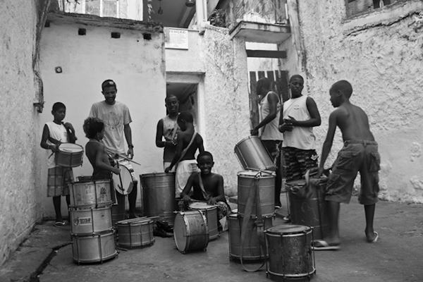 rocinha NGO Rio de Janeiro drummers favela