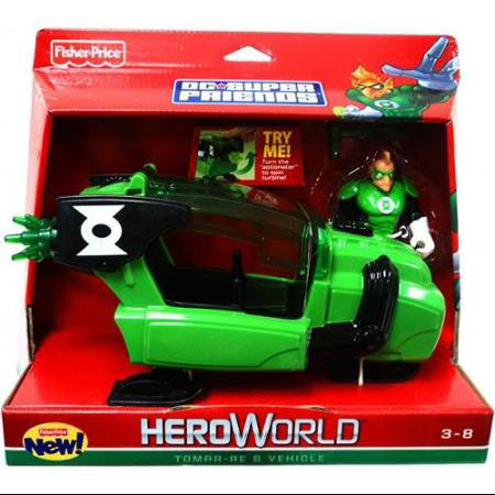 Fisher Price toy Character Green Lantern Tomar Re Hero design