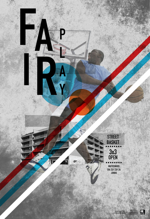 Street Basket basket sports sport poster