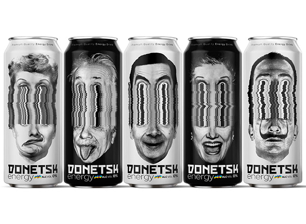 Donetsk Energy Drink Packaging Design 2021