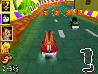 game iphone zeebo crash crash bandicoot kart race