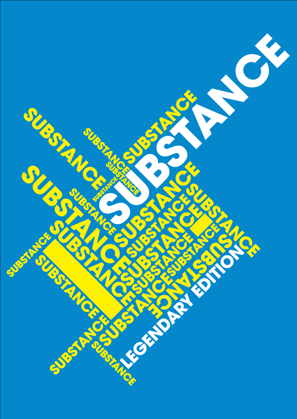 brand logo variants substance streetwear beanie print tshirt colors rebranding