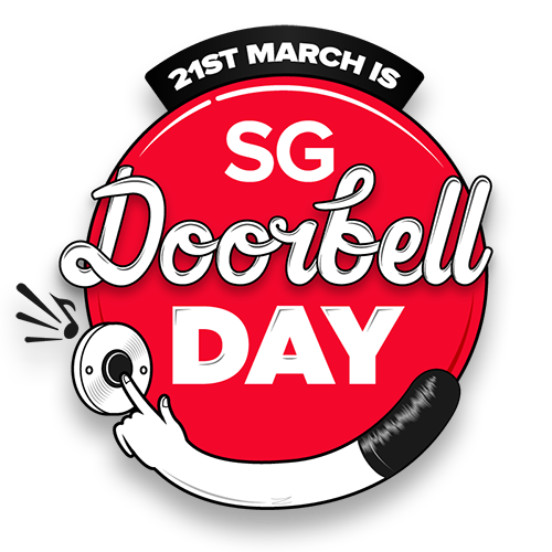 sgdoorbellday doorbellday doorbell singapore Zilch digital Initiative ProBono SG50