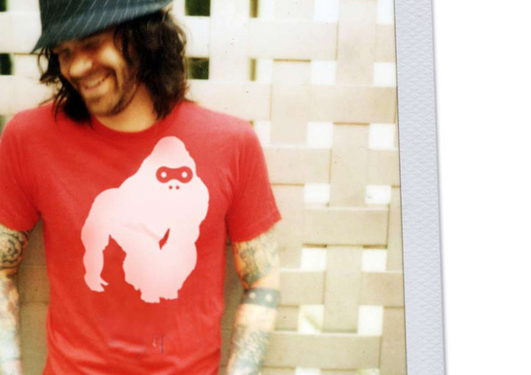 illustration studio  red ape monkey orangutan tshirt giraffe toy toy packaging studio