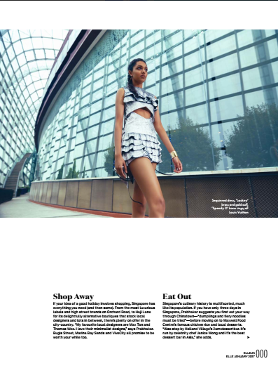 LVCRUISE Fashion  fashion styling Travel singapore Louis vuitton Elle India 2017 fashion editorial visit singapore