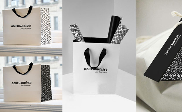 Food   gourmandisse fine food pattern  Packaging exclusive gourmet senses  gourmand premium  brand