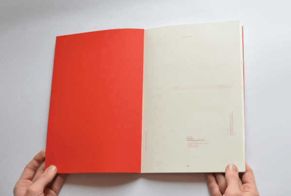 magazine editorial graphic design red Layout print book