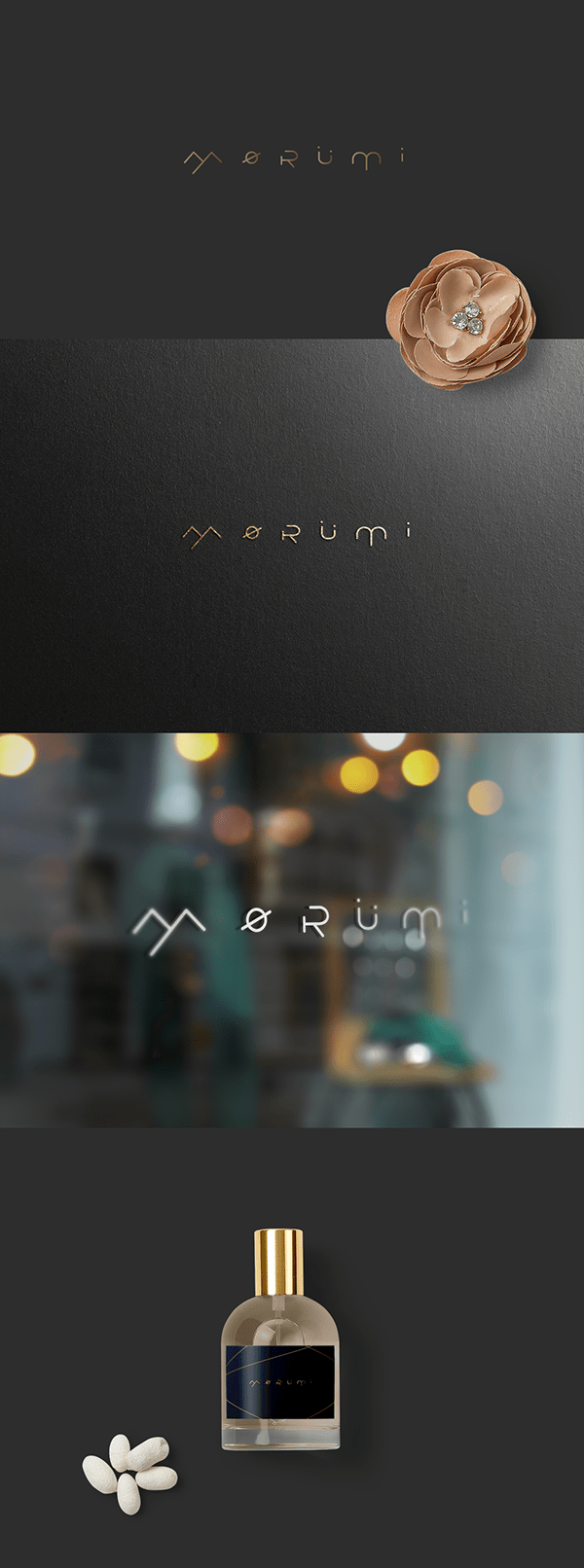 Luxury Beauty Brand Logo for Morumi on Behance