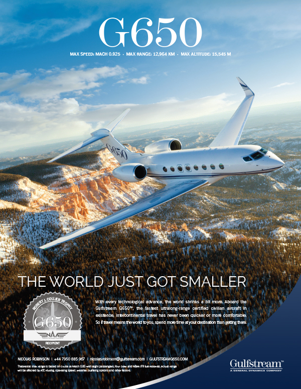 aviation Aerospace Layout advert Image Composite Gulfstream Private Jet luxury design G550 g650 G500 G600 product corporate