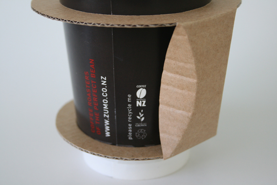 concept tea Coffee takeaway structural packaging