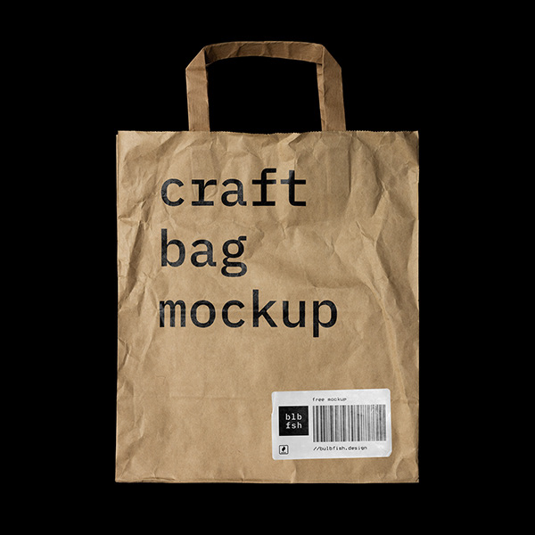 Free Craft Bag Mockup