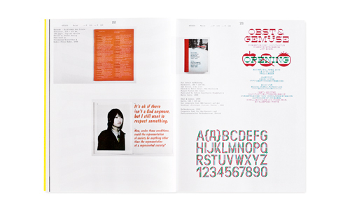 slanted magma graphics type Typelables foundries fonts typewriter monospace magazine