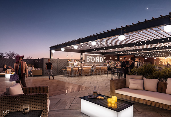 Rooftop Bar and Office Space on Behance