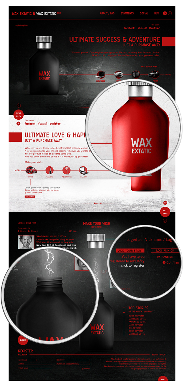  Wax Extatic Ultimate webpage product extatic wax Web thomasonline.pl