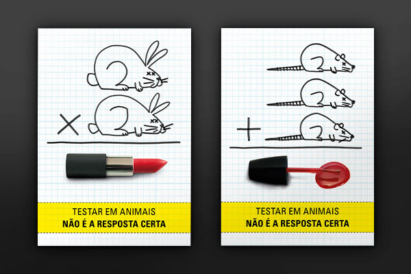 Animal Testing isn't the right answer on Behance