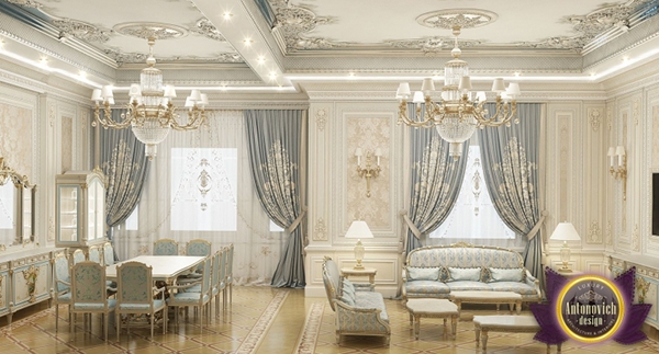 deluxe Interiors by Luxury Antonovich Design on Behance