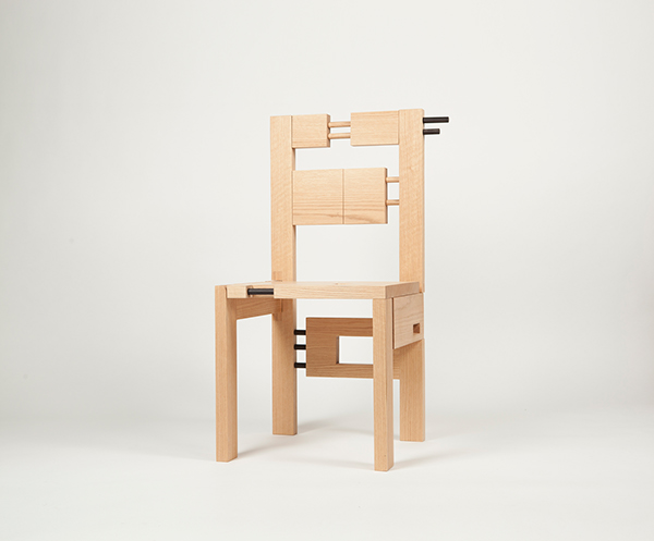 chair eco furniture wood craft seat japan ikebana tradition