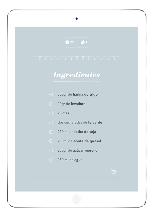 app editorial interactive Digital Publishing Food  muffins vegan cooking ebook
