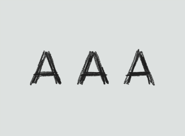 black sparrow Typographic experiment type sketch type lines draw