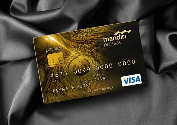 Mandiri Credit Card on Behance