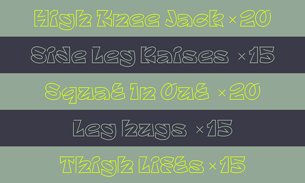 Aérobik typeface :: Behance