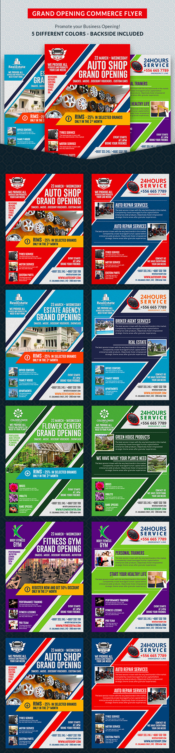business flyer template business flyer Business PSD Template flyer psd template grand opening flyer sales and service sales commerce flyer
