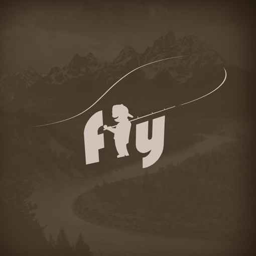 Fly fishing outdoors casting fishing pole fly reel mountains river