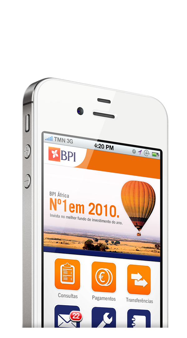 mobile banking  bank bpi app payment