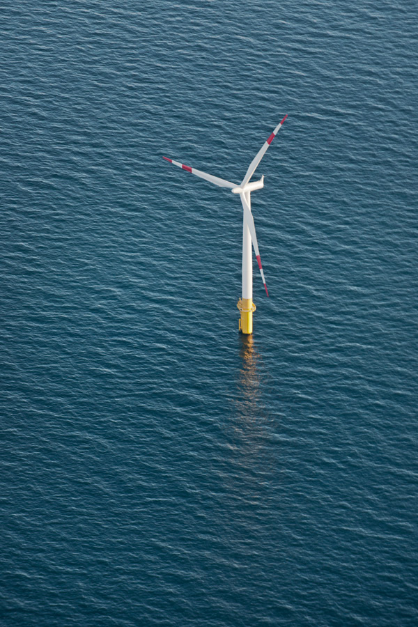 energy Windpark Wind Turibine Aerial Luftaufnahme sea baltic sea Coast aerials water