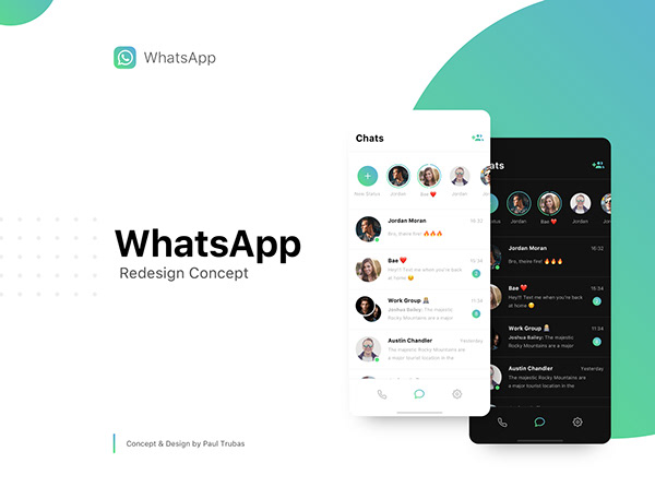 Whatsapp | Redesign Concept