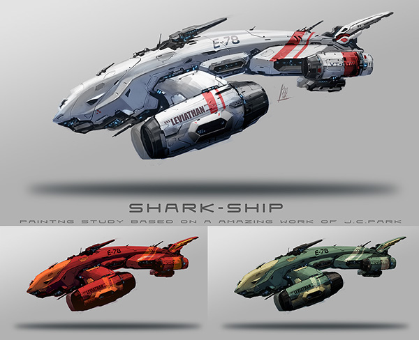 SHARK ship-inspired by J.C.Park