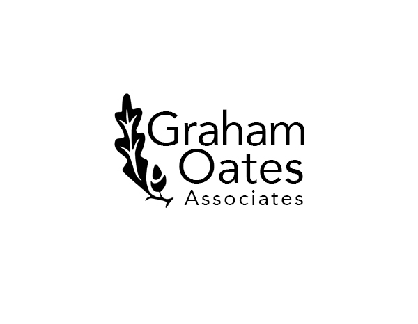 graham oates associates minimalistic logo  Logo Design Web Identity Web Logo
